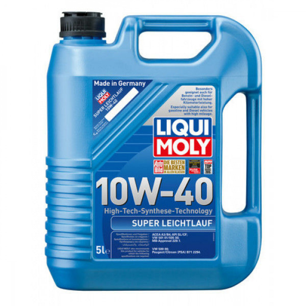 LIQUI MOLY ÓLEO MOTOR SUPER LEICHTLAUF 10W-40 5L