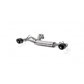 AKRAPOVIC SLIP-ON EXHAUST FOR ABARTH 595 / 695 2012+