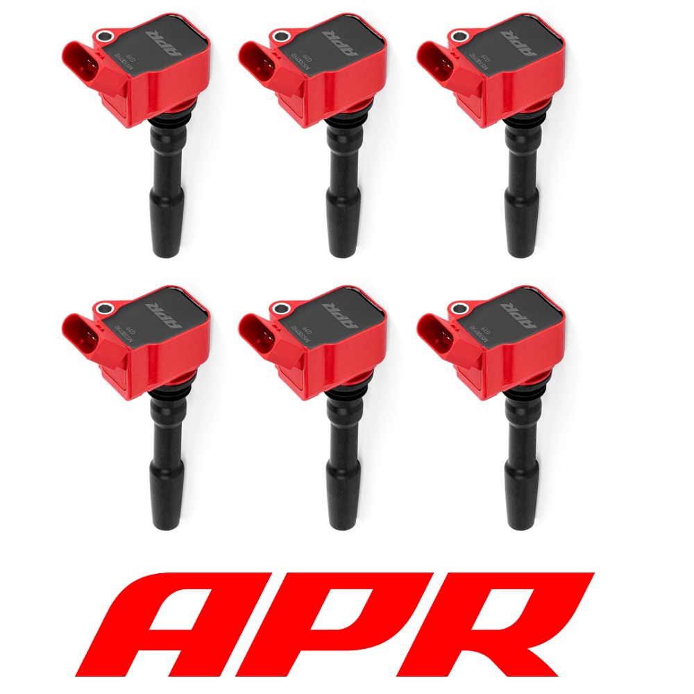 APR Kit Bobines Ignição Vermelhas 2.9/3.0TFSI AUDI S4/RS4 B9 & AUDI S5/RS5 B9