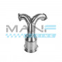 ALPHA COMPETITION Downpipe Sem Catalisador AUDI S4 B9 / AUDI S5 B9 3.0TFSI