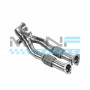 ALPHA COMPETITION DOWNPIPE SEM CATALISADOR AUDI TTRS 8S / AUDI RS3 8.5V