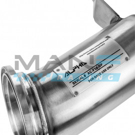ALPHA COMPETITION DOWNPIPE SEM CATALIDADOR 70MM MINI COOPER S / JCW / GP3 F56