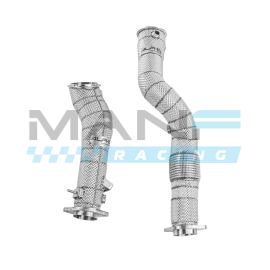 ALPHA COMPETITION Downpipes Com Proteção Térmica BMW M3 G80 / M4 G8x / M2 Competition
