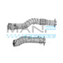 ALPHA COMPETITION Downpipes Com Proteção Térmica BMW M3 G80 / M4 G8x / M2 Competition