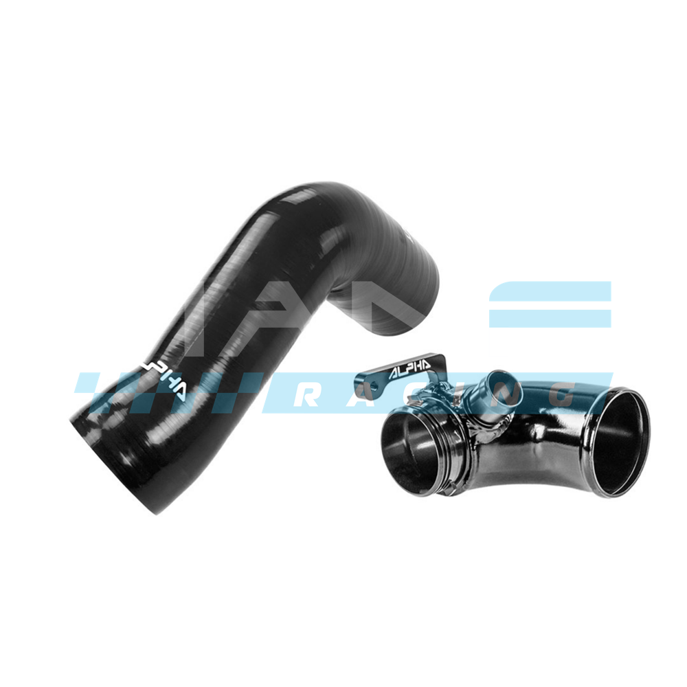 ALPHA COMPETITION Inlet Alto Fluxo com Silicone AUDI S3 8V / TT 8S / LEON 5F CUPRA / GOLF 7 GTI / GOLF 7 R
