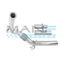 ALPHA COMPETITION Downpipe Com Proteção Térmica 2.0TSI EA888.4 VW Golf 8 GTI / Golf 8 GTI Clubsport / Skoda Octavia NX VRS