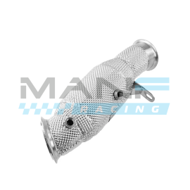 ALPHA COMPETITION Downpipe Com Proteção Térmica BMW 135i / 235i / 335i / 435i N55 / M2 N55 2013+