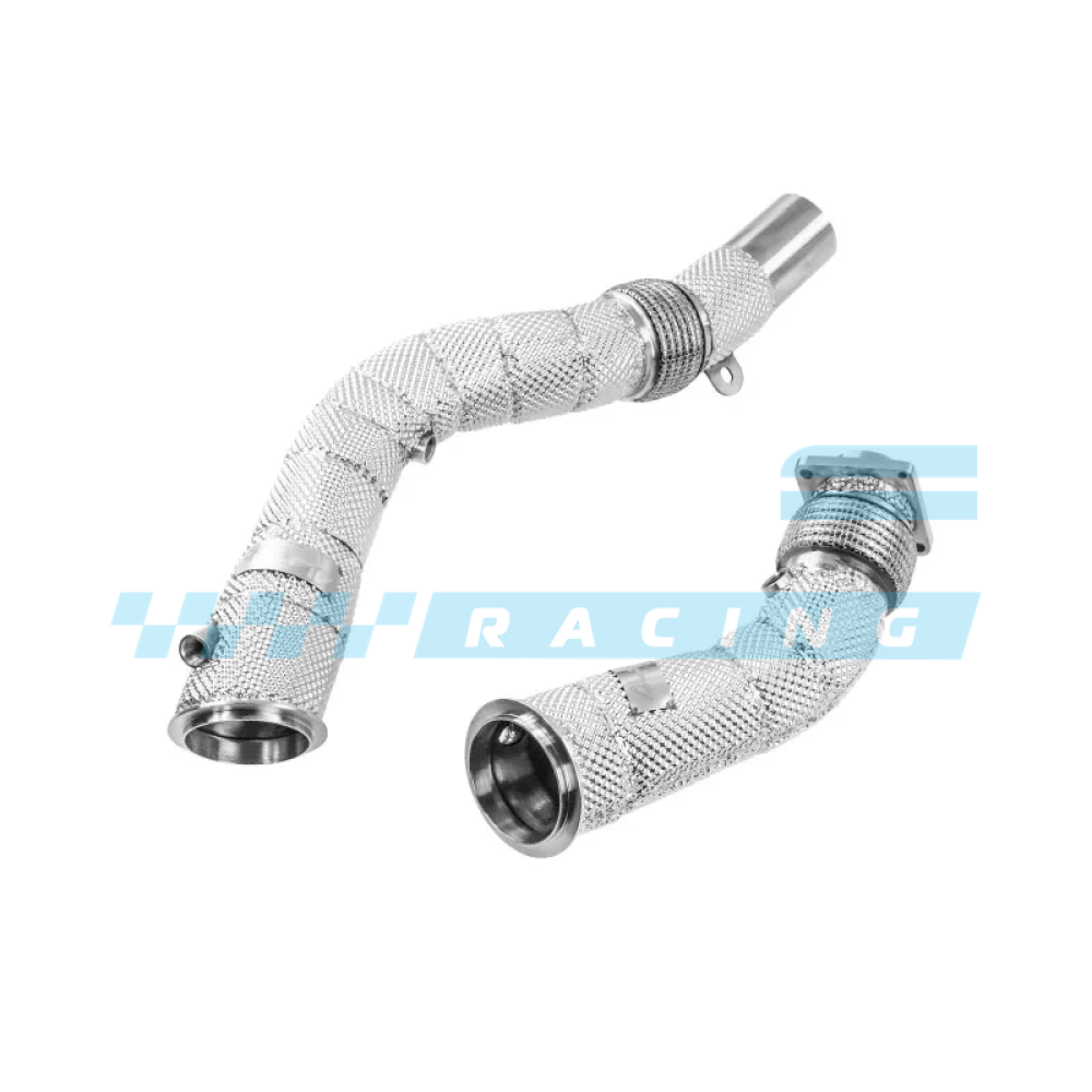 ALPHA COMPETITION Downpipes 90mm Com Proteção Térmica BMW M2 COMPETITION / BMW M3 F80 / BMW M4 F8X