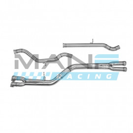 ALPHA COMPETITION RESSONADOR OU FLAP CENTRAL DELETE BMW M3 F80 / BMW M4 F8X