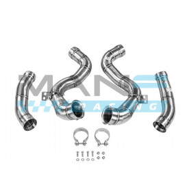 ALPHA COMPETITION DECAT DOWNPIPES MERCEDES W205 C63 AMG