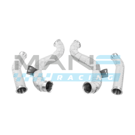 ALPHA COMPETITION Downpipes Sem Catalisador C/ Proteção Térmica 76MM MERCEDES W205 C63 AMG