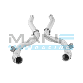 ALPHA COMPETITION Downpipes Sem Catalisador C/ Proteção Térmica 76MM MERCEDES W205 C63 AMG