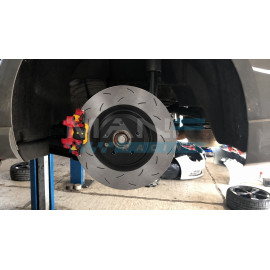 DBA Kit Upgrade Travagem Traseira 356x22mm (Versões 4WD) AUDI S3/RS3 8V / TTS 8S / TTRS 8S / VW Golf 7 R / LEON 5F CUPRA 4