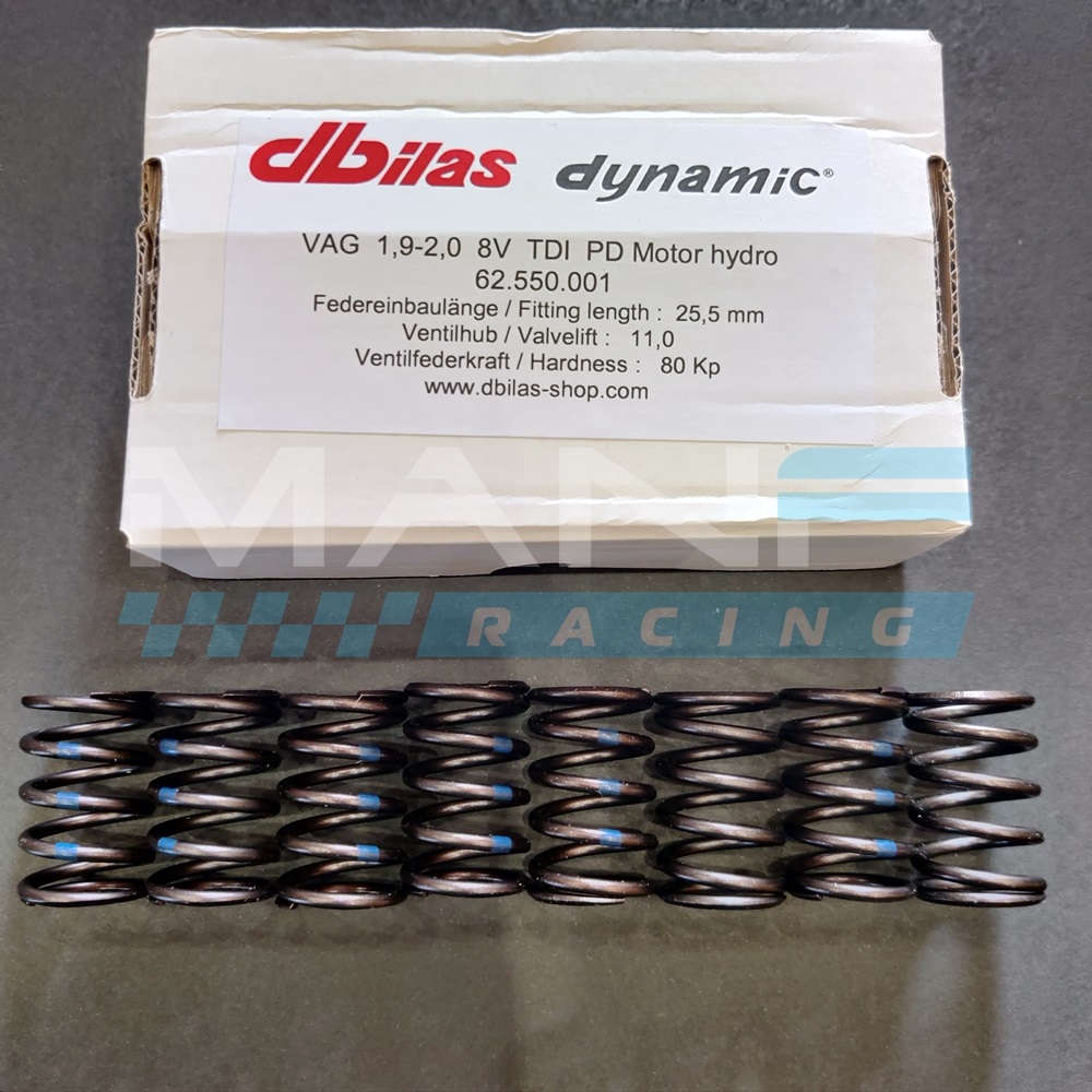 DBILAS DYNAMIC Molas de Válvula Performance 1.9TDI/2.0TDI PD 8V