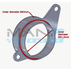 DO88 PERFORMANCE Turbo Inlet Hoses Kit Porsche 911 Turbo (991) 2013-