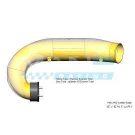 EVENTURI TUBO INLET ENTRADA ADMISSÃO CARBONO HONDA CIVIC TYPE R FK2