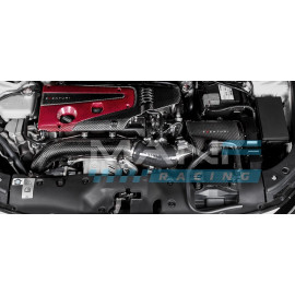 EVENTURI TAMPA DO MOTOR CARBONO / KEVLAR VERMELHO HONDA CIVIC TYPE R FK2 / FK8