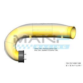 EVENTURI TUBO INLET V3 ENTRADA ADMISSÃO CARBONO HONDA CIVIC TYPE R FK8