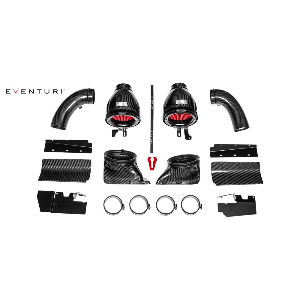 EVENTURI AUDI RS5 / RS4 B8 KIT ADMISSÃO CARBONO