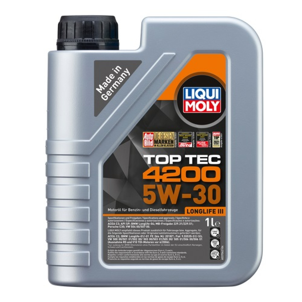 LIQUI MOLY ÓLEO MOTOR TOP TEC 4200 5W-30 1L