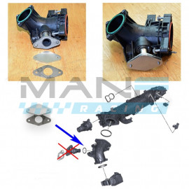 MANF RACING Kit Eliminar Valvula EGR + Radiador EGR BMW 3.0 Diesel N57N / N57Z