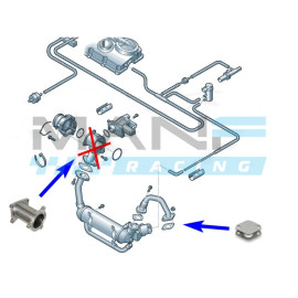MANF RACING Kit Eliminação EGR 1.4 / 1.9 / 2.0 TDI BLS BMM BMT BMP