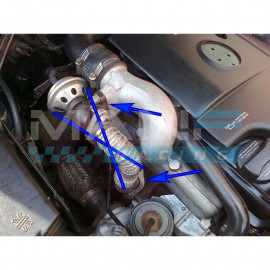 MANF RACING Kit Remoção com Juntas Sistema EGR VAG 1.9 TDI AFN AVG 1Z AHU AHH AFF ABL