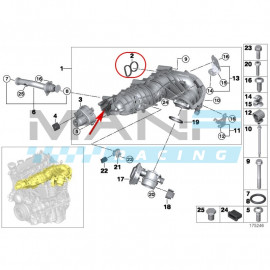 MANF RACING FLAP DELETE BORBOLETAS ADMISSAO BMW N47