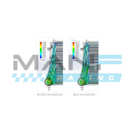MISHIMOTO PERFORMANCE INTERCOOLER KIT 1.8/2.0 TSI EA888.3 AUDI A3 8V / S3 8V / TT 8S / TTS 8S / SEAT LEON 5F / SKODA OCTAVIA 5E / VW GOLF 7 GTI / GOLF 7.5 GTI / GOLF 7 R / GOLF 7.5R (TUBAGENS POLIDAS)