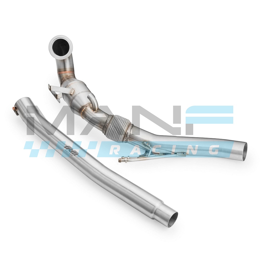 RM MOTORS Downpipe com Catalisador VW Golf 7 R / SEAT LEON 5F CUPRA 4 DRIVE / AUDI S3 8V 2.0TSI EA888.3