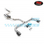 RM MOTORS SISTEMA DE ESCAPE VALVETRONIC 76MM VW GOLF 7/7.5 GTI / SEAT LEON 5F CUPRA