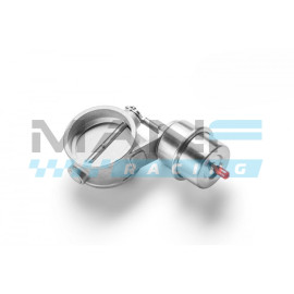 RM MOTORS THROUH-FLOW MUFFLER WITH VACUUM VALVE 76MM (UNIVERSAL)