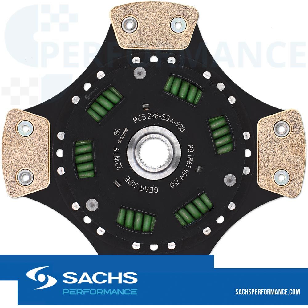 SACHS PERFORMANCE Disco de Embraiagem Reforçado Sinterizado 228mm +600nm 1.9TDI PD100 e VP90