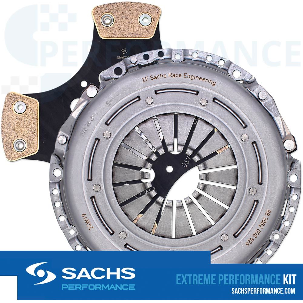 SACHS PERFORMANCE Kit Embraiagem Reforçada Disco Sinterizado 240mm +810nm 1.9TDI PD130/150/160