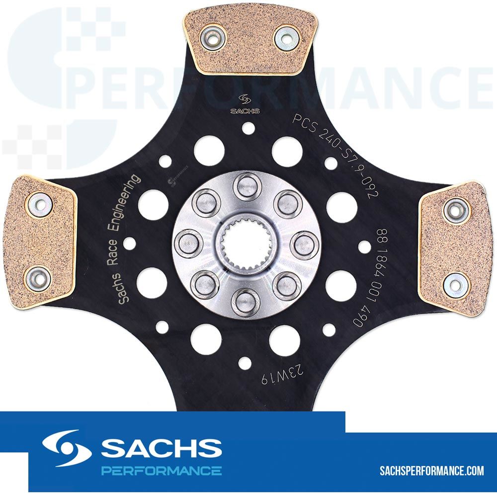 SACHS PERFORMANCE Disco de Embraiagem Reforçado Sinterizado 240mm +800nm 1.9TDI PD130/150/160