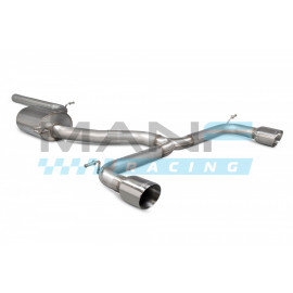 SCORPION Catback Exhaust System Non-Resonated VW GOLF 7 GTI