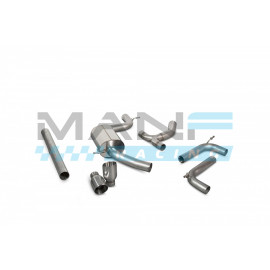 SCORPION Catback Exhaust System Non-Resonated VW GOLF 7 GTI