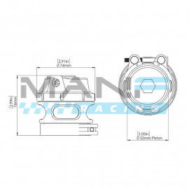 TURBOSMART GENV RACEPORT BOV (UNIVERSAL)