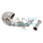 XFORCE Downpipe Com Catalisador Alto Fluxo 1.8/2.0 TSI EA888.3 VW GOLF 7 GTI / GOLF 7.5 GTI / SEAT LEON 5F