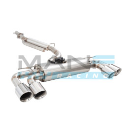 XFORCE Sistema de escape 76mm Valvetronic VAREX VW GOLF 8 R